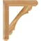 Ekena Millwork Olympic Craftsman Rough Sawn Bracket, Western Red Cedar, 4"W x 24"D x 28"H BKT04X24X28OLY04RWR - alternate 3